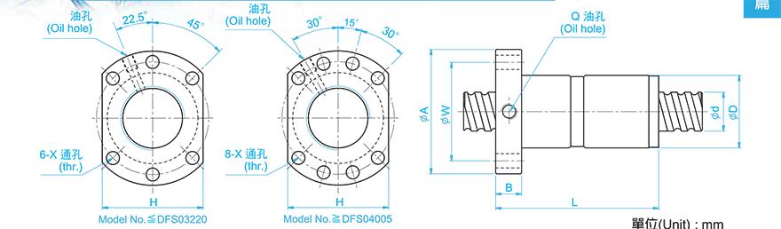 TBI DFS02510-3.8 tbi滚珠丝杆生产加工