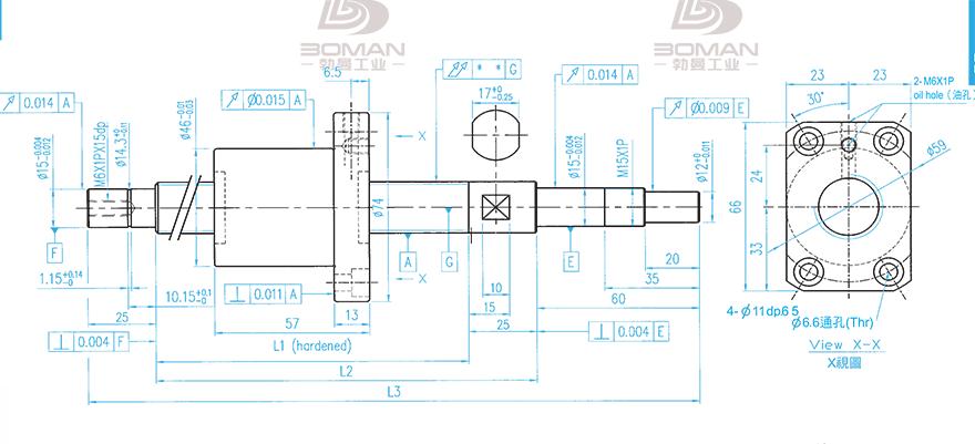 TBI XSVR02010B1DGC5-999-P1 TBI滚珠丝杆和国产区别